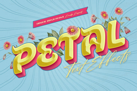 Floral Text Effects