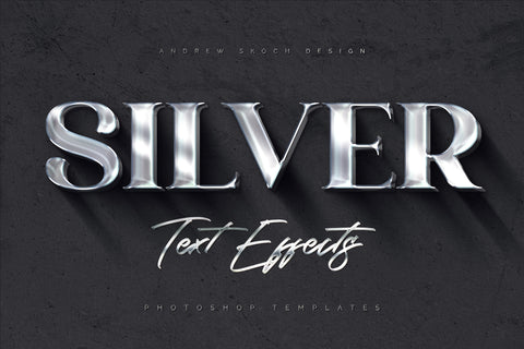 Polished Metal Text Effects