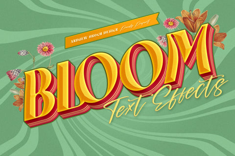Floral Text Effects