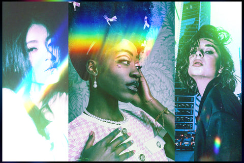 Light Leaks Photo Overlays