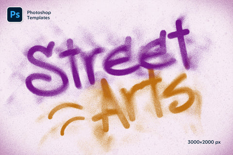 Spray Text Effects – Photoshop Templates