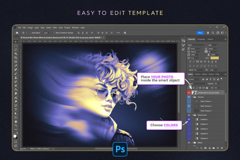 Portrait Blur Photo Effect