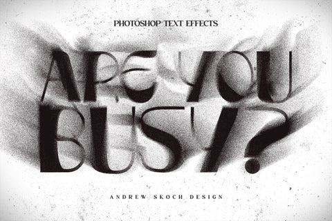 Spray Text Effect