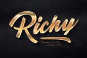 Gold Text Effects