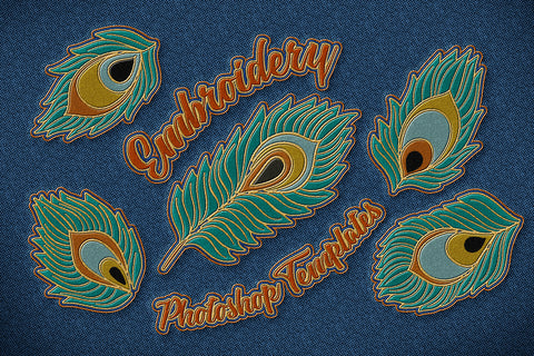 Embroidery Photoshop Mockups