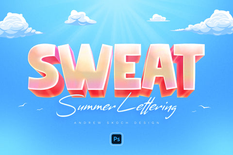 Summer Text Effects - Pixel Surplus