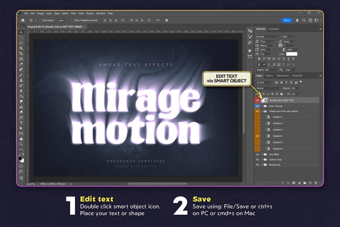 Smoke Effects for Text and Logos