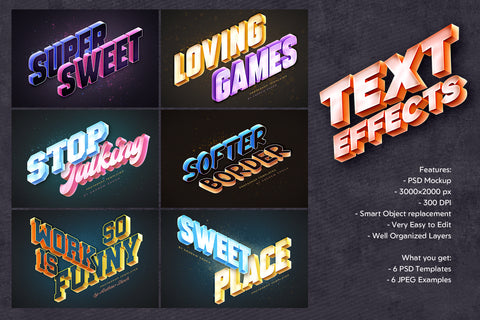 Isometric Text Effects