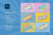 Playful Text Effects
