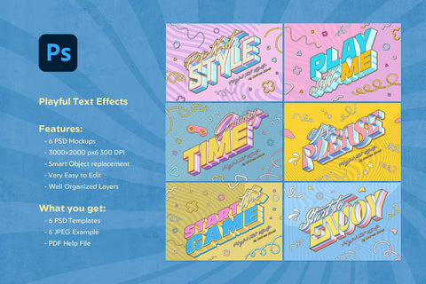 Playful Text Effects