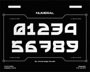 Limajiwa - Free Futuristic Display Font - Pixel Surplus