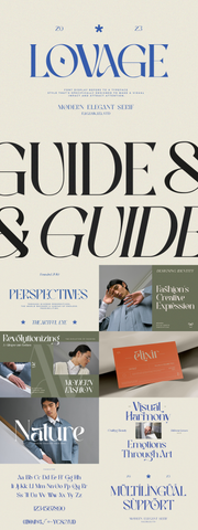 The Unique Serif Font Bundle