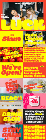 The Big & Bold Display Font Bundle
