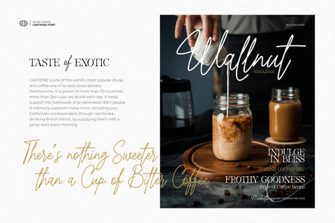 Machiatto - Elegant Handwritten Note