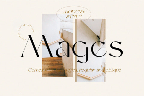 Magès - Modern Serif Typeface