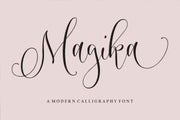 The Contemporary Calligraphy Font Bundle