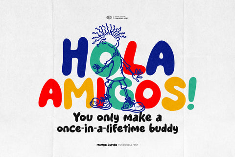 Mambo Jumbo - Fun Doodle Font