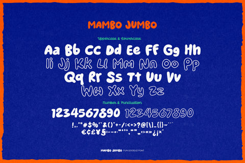 Mambo Jumbo - Fun Doodle Font