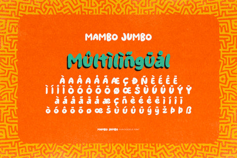 Mambo Jumbo - Fun Doodle Font