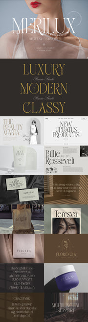 The Quiet Luxury Type Collection