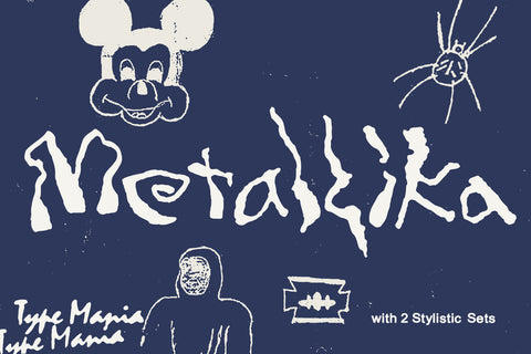 50 TYPE MANIA FONTS // 50% OFF!