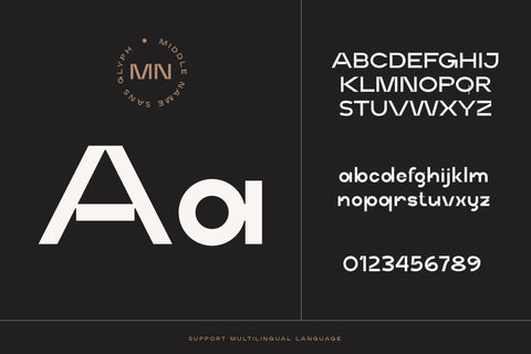 Middle Name - Minimal Classic Font