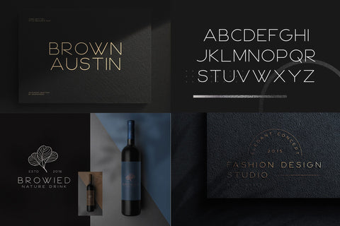 Modern Font Bundle - Clean Sans Font