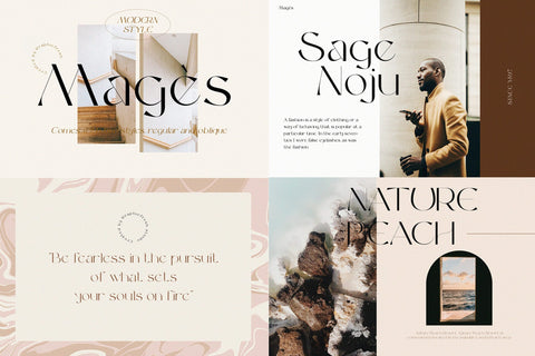 Modern Font Bundle - Clean Sans Font