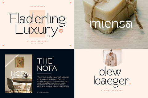 Modern Font Bundle - Clean Sans Font