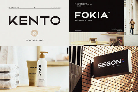 Modern Font Bundle - Clean Sans Font