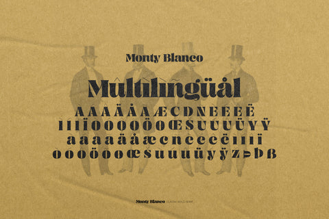 Monty Blanco - Classic Bold Serif - Pixel Surplus