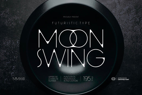 Moon Swing - Futuristic Font