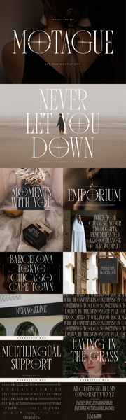 The Unique Serif Font Bundle