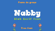 Nabby - Free Slab Serif Font