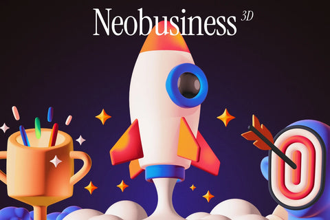 Neobusiness 3D Illustration Pack