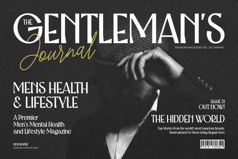 Newspaper - Modern Vintage Sans Serif