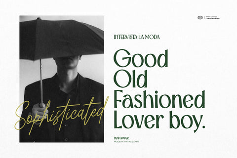 Newspaper - Modern Vintage Sans Serif