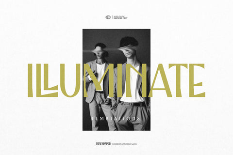 Newspaper - Modern Vintage Sans Serif