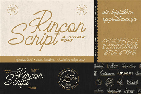 The Vintage Font Bundle