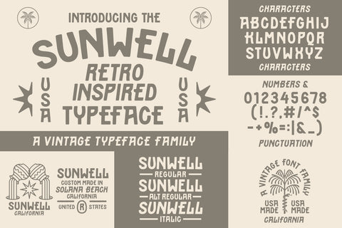 The Vintage Font Bundle