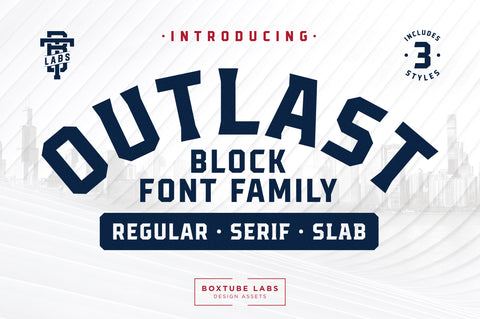 Sports Display Font Bundle