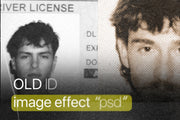 Old ID - Free Photoshop Image Effect PSD