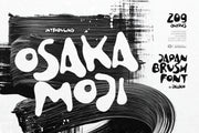 Osaka Moji - Japan Brush Font