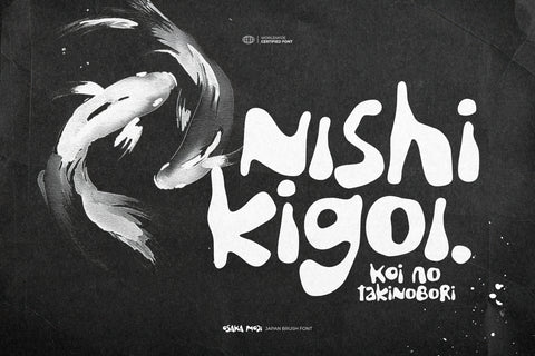 Osaka Moji - Japan Brush Font