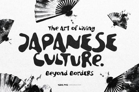Osaka Moji - Japan Brush Font