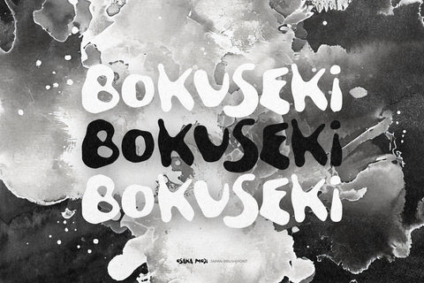 Osaka Moji - Japan Brush Font