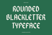 Overgreed - Rounded Blackletter