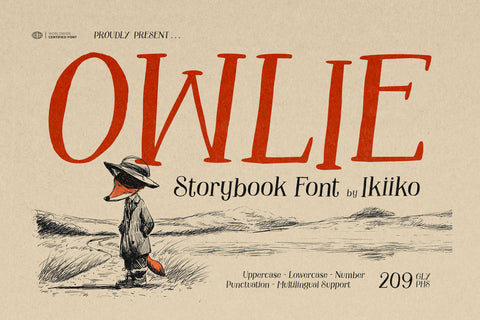 Owlie - Storybook Font