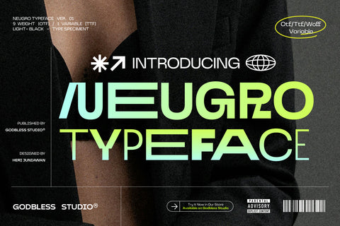 Neugro Typeface