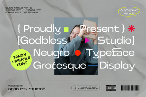 Neugro Typeface